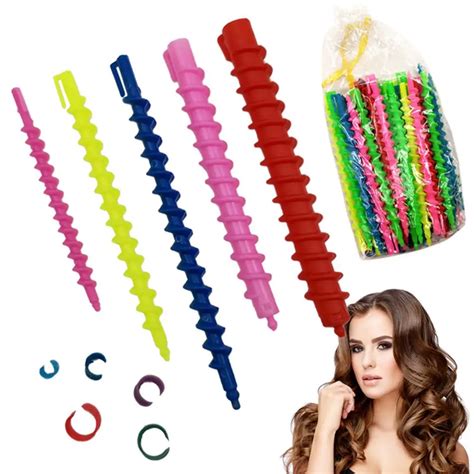 spiral hair rollers